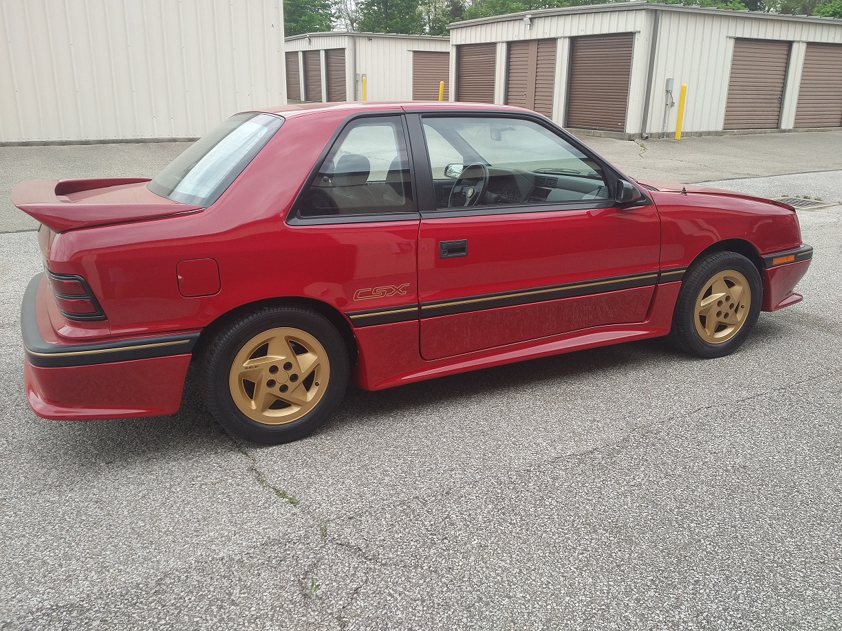 1989 Dodge Shelby CSX for sale SOLD - BenzaMotors