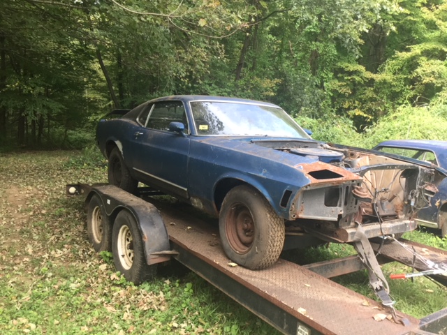 1970 Ford Mustang Mach 1 Project Car 224 SOLD - BenzaMotors